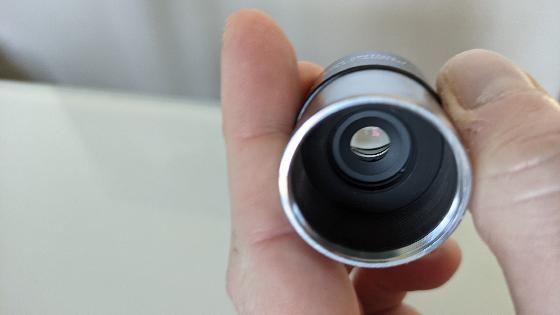 Oculaire orthoscopique OR 12.5 31.75mm made in Japan (probablement VIXEN) 