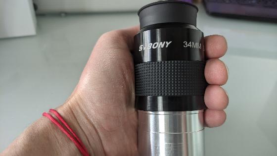 Oculaire ultra grand angle Svbony 2" 34mm 72° (Type Erfle)