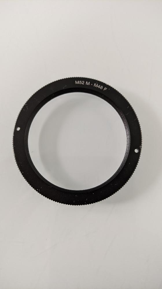 Bague d'adaptation M52 mâle vers M48 femelle