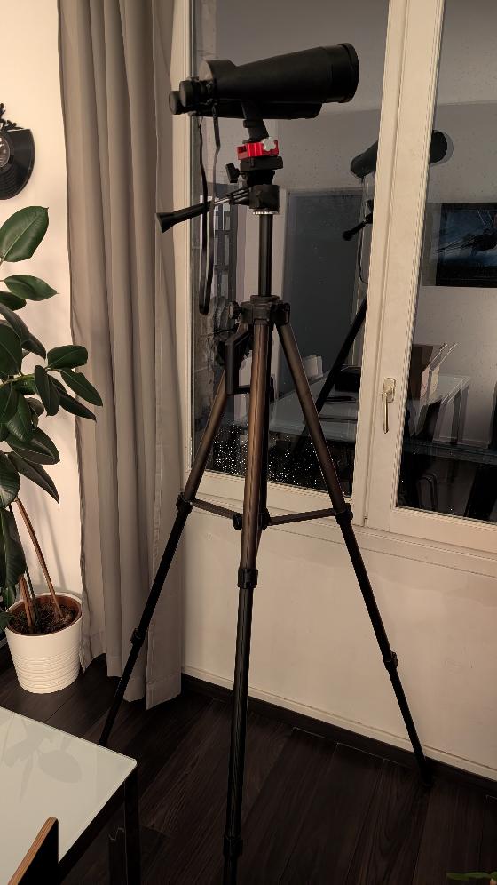 Jumelles PERL de nuit 12x80 + trépied Vanguard 