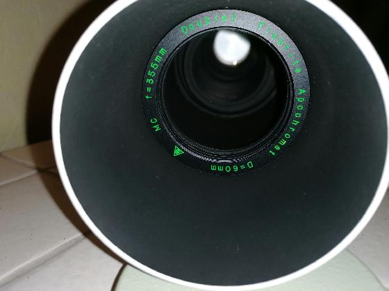 Lunette Takahashi FS60CB avec aplanisseur & réducteur