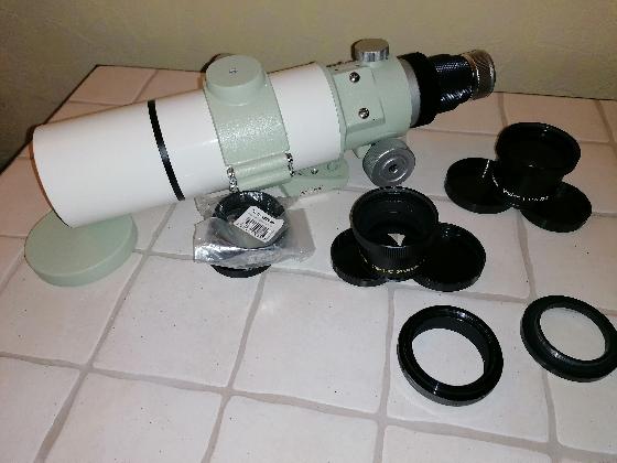 Lunette Takahashi FS60CB avec aplanisseur & réducteur
