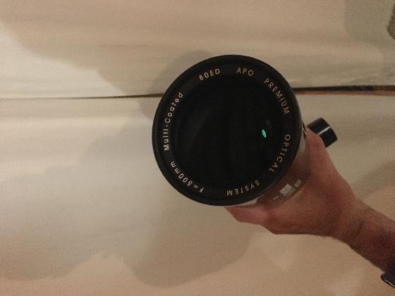 lunette apo 80/500 équinox 