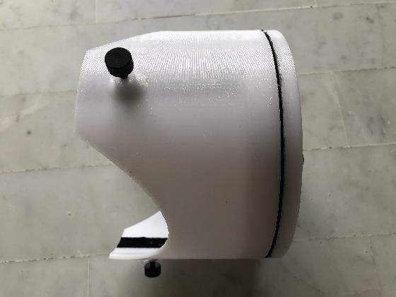 Support (Impression 3D) pour filtre ERF 110 mm