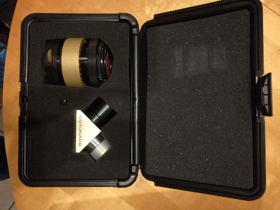 Solarmax II 40mm + filtre bloquant 5mm