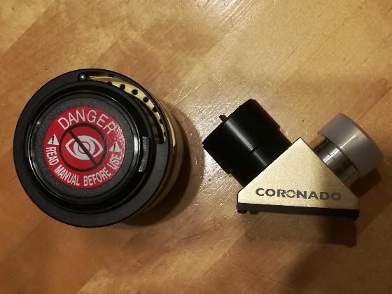 Solarmax II 40mm + filtre bloquant 5mm