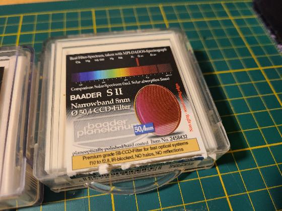 Filtres SHO BAADER 2" non monté