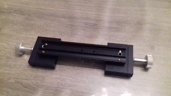 Platine double pour instruments en parallèle