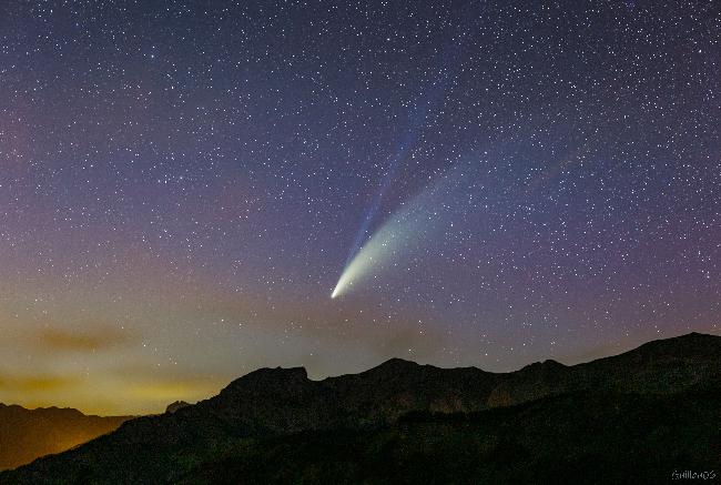Néowise au col des champs