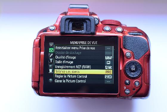 Nikon D5300 modifié Astrodon - châssis rouge