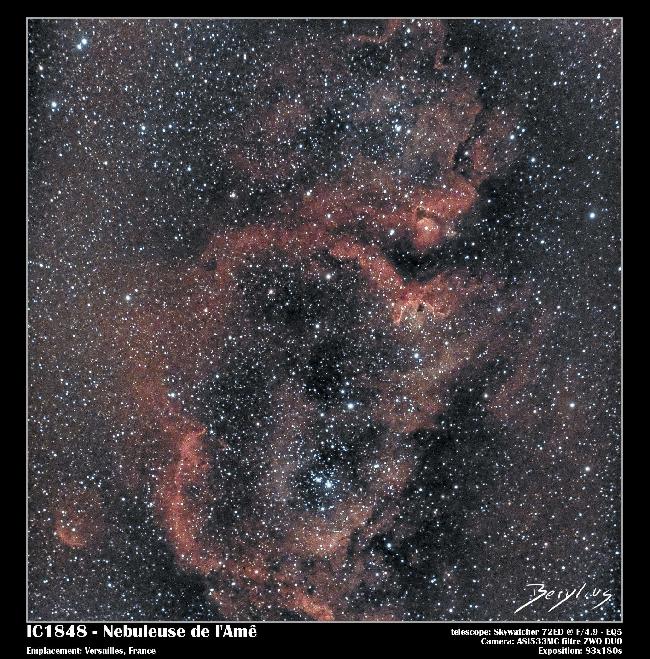 IC1848 - Nébuleuse de l'âme