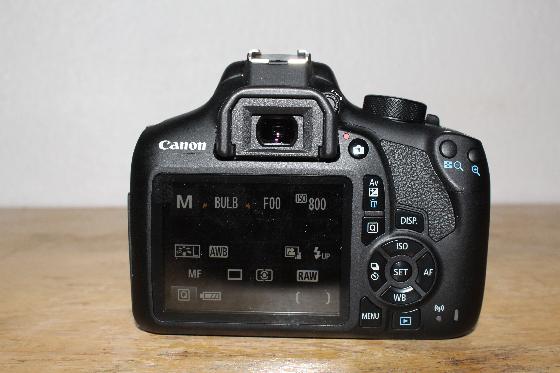Canon EOS 1300D défiltré total