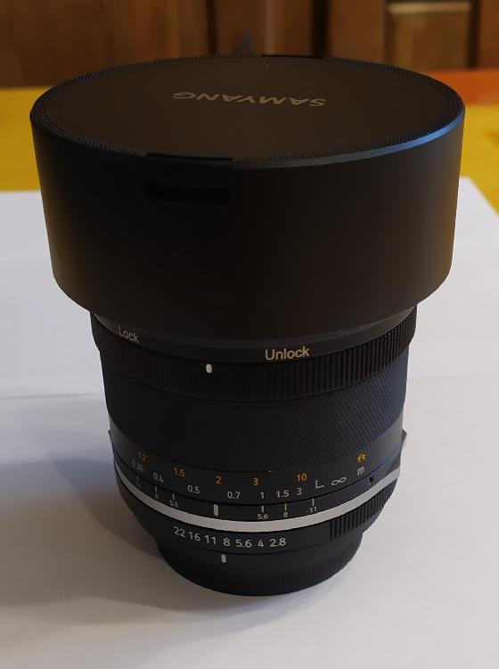 Samyang MF14 F2.8 MK2 monture canon