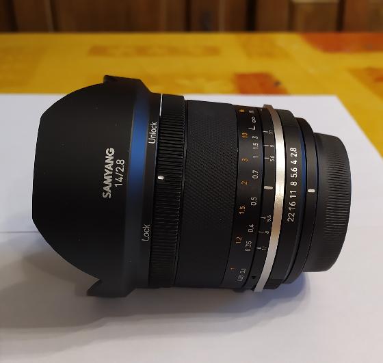 Samyang MF14 F2.8 MK2 monture canon