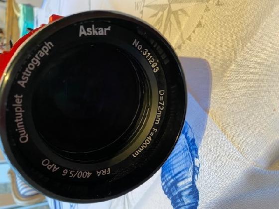 Askar FRA400+Correcteur Réducteur 0.7