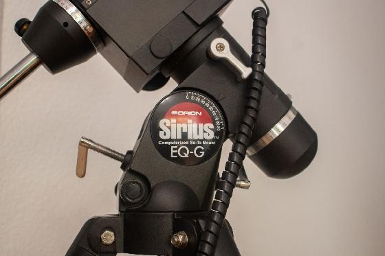 Monture Orion Sirius EQ-G Goto avec trépied