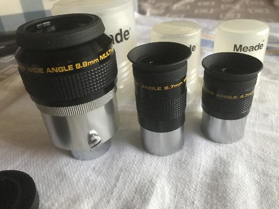 Meade UWA 4000 8.8, 6.7 et 4.7