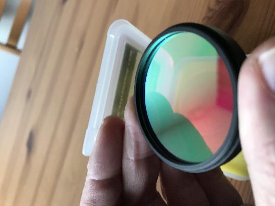 Filtre Astronomik OIII CCD et UHC 2inch