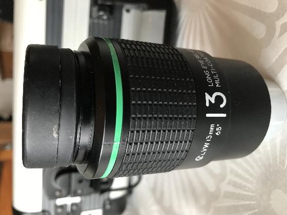 Vixen LVW 13, Baader Hyperion 8, renvoi coudé 1.25’’