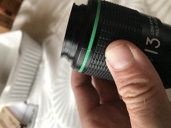 Vixen LVW 13, Baader Hyperion 8, renvoi coudé 1.25’’