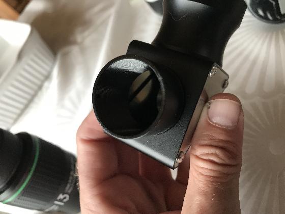 Vixen LVW 13, Baader Hyperion 8, renvoi coudé 1.25’’