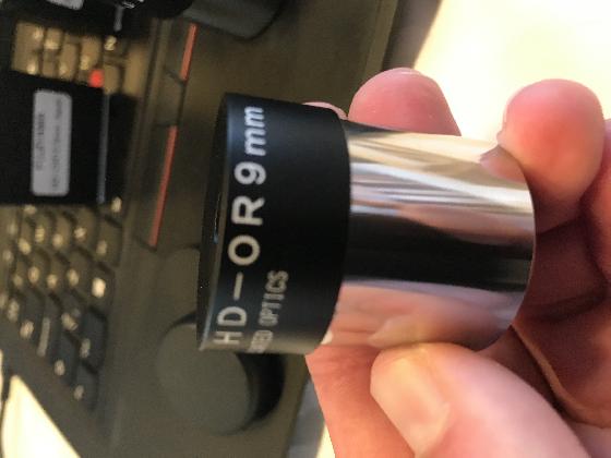 Oculaire Fujiyama 12.5mm et 9mm