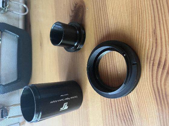 Crayford TS, oculaire, filtres,…