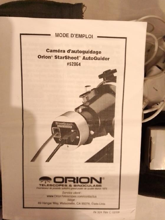 Tout mon matériel astrophoto à vendre !!!