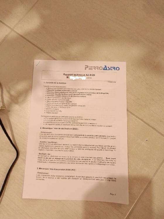 MONTURE SKYWACHER AZ-EQ6 GOTO 