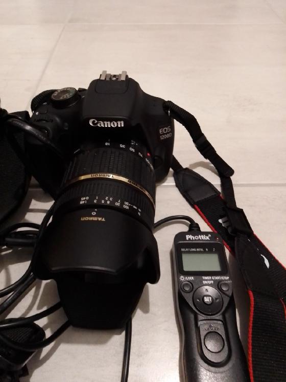 CANON EOS 1200D boitier NU et/ou objectif TAMRON 18-200m + accessoires astrophoto