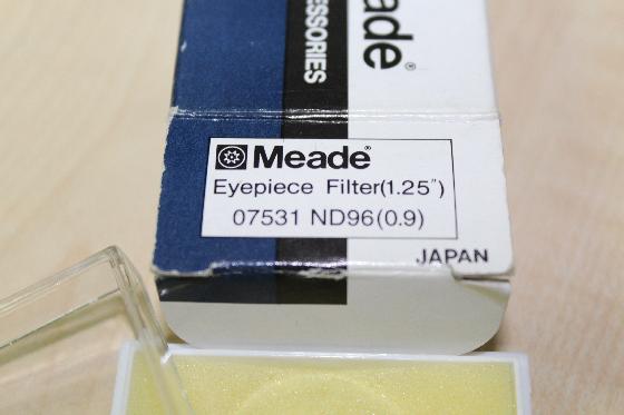 Filtre Lunaire Meade série 4000 ND96