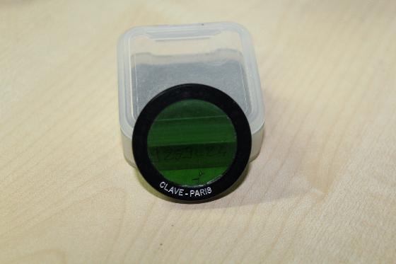 Filtre clavé vert pour collectionneur