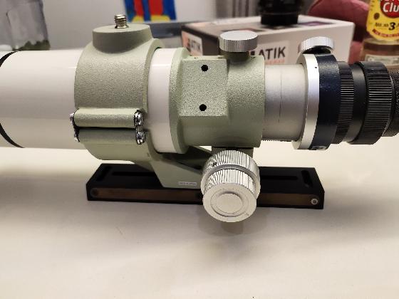 Takahashi FS60-CB + réducteur + Collier Rotatif