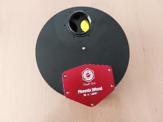 Roue à filtres Player-One + filtres LRGB astronomik