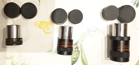 oculaires Celestron + renvoi coudé et tube allonge WO