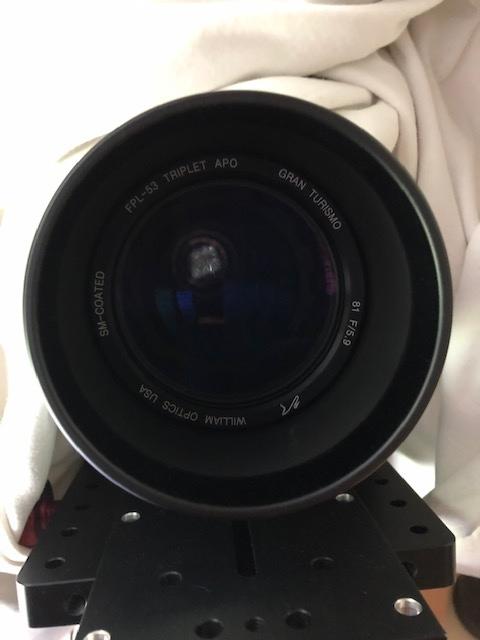 lunette WO GT81 APO Triplet