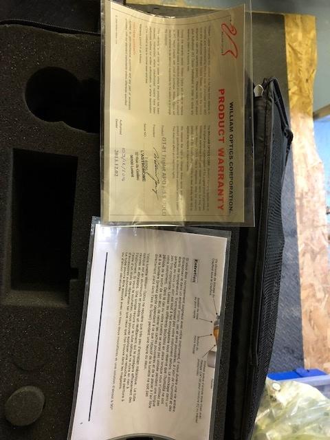 lunette WO GT81 APO Triplet