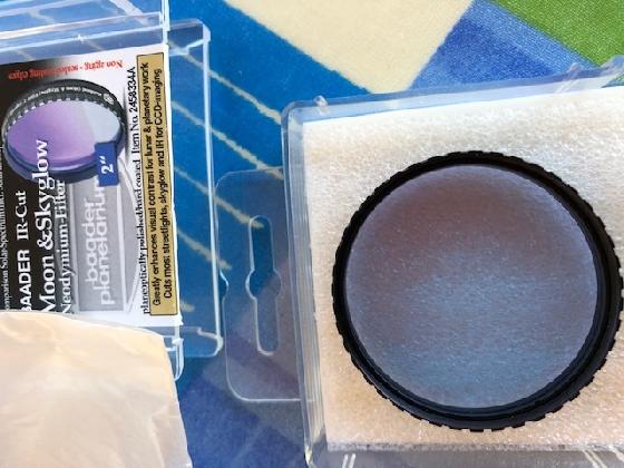 2 FILTRES BAADER 1.25" ET 2"