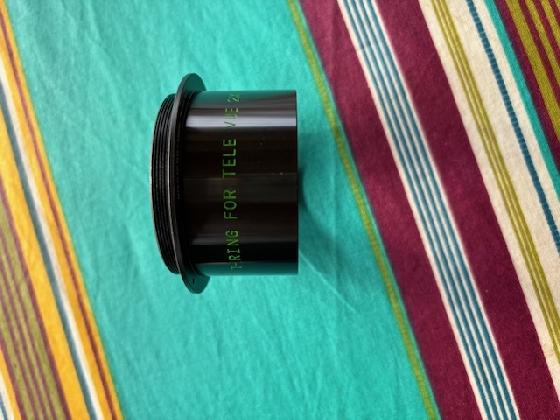 Powermate 2x coulant 50.8 + T-Ring pour powermate