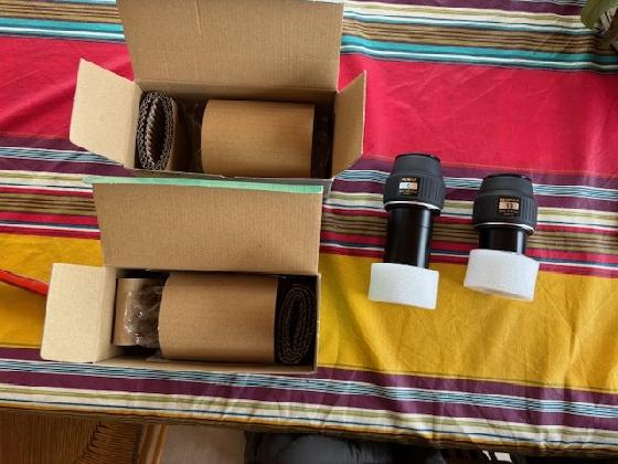 oculaires SMC Pentax SW 5 et 10mm