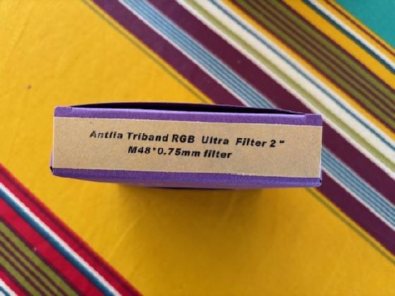 Filtre Antlia Tri Band RGB Ultra 2"