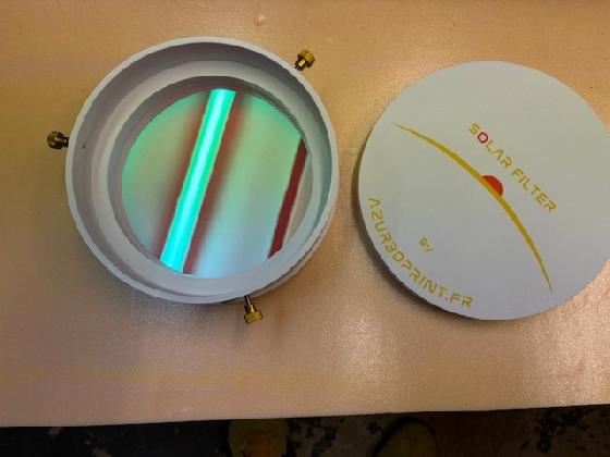 ERF Baader 160mm + barillet AZUR3D print