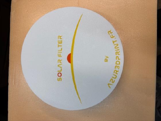 ERF Baader 160mm + barillet AZUR3D print