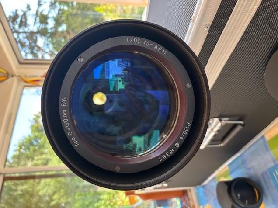 lunette APM/LZOS triplet f/d6