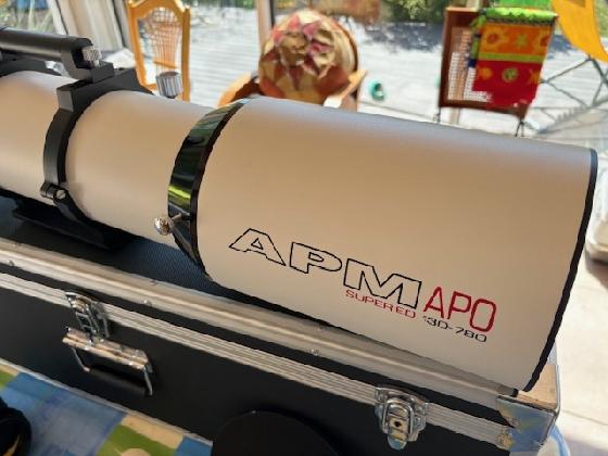 lunette APM/LZOS triplet f/d6