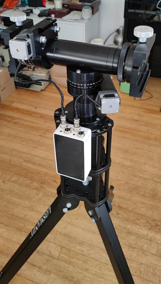 Télescope Skywatcher Skymax 180, Bresser AS102xs, Losmandy AZ8 motorisée et accessoires