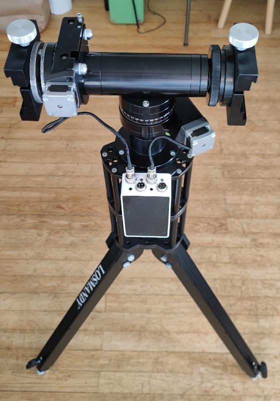 Télescope Skywatcher Skymax 180, Bresser AS102xs, Losmandy AZ8 motorisée et accessoires