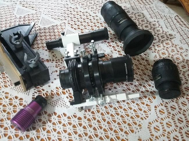 config telescope objectifs