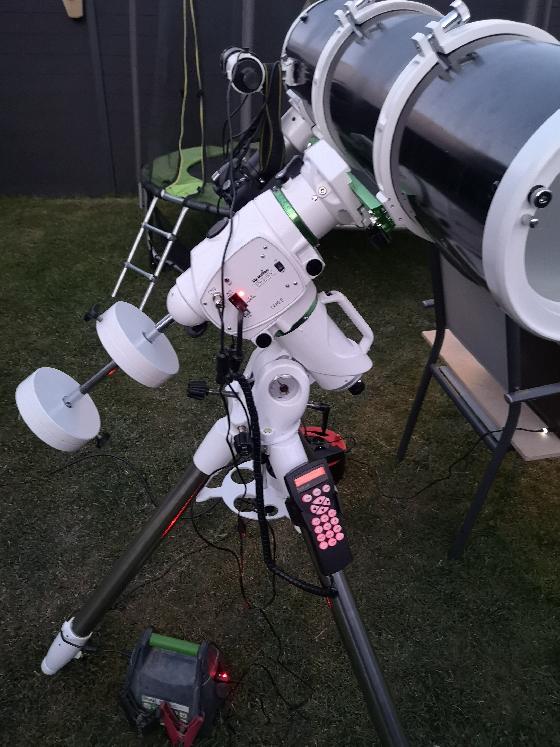 Telescope skywatcher 200/1000 pds eq6r pro camera zwo asi 294 MC pro 