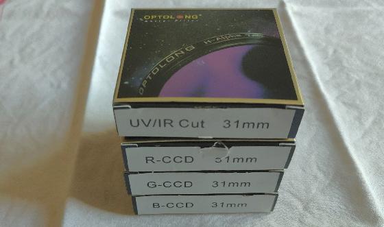 Ensemble de filtres LRVB OPTOLONG 31 mm